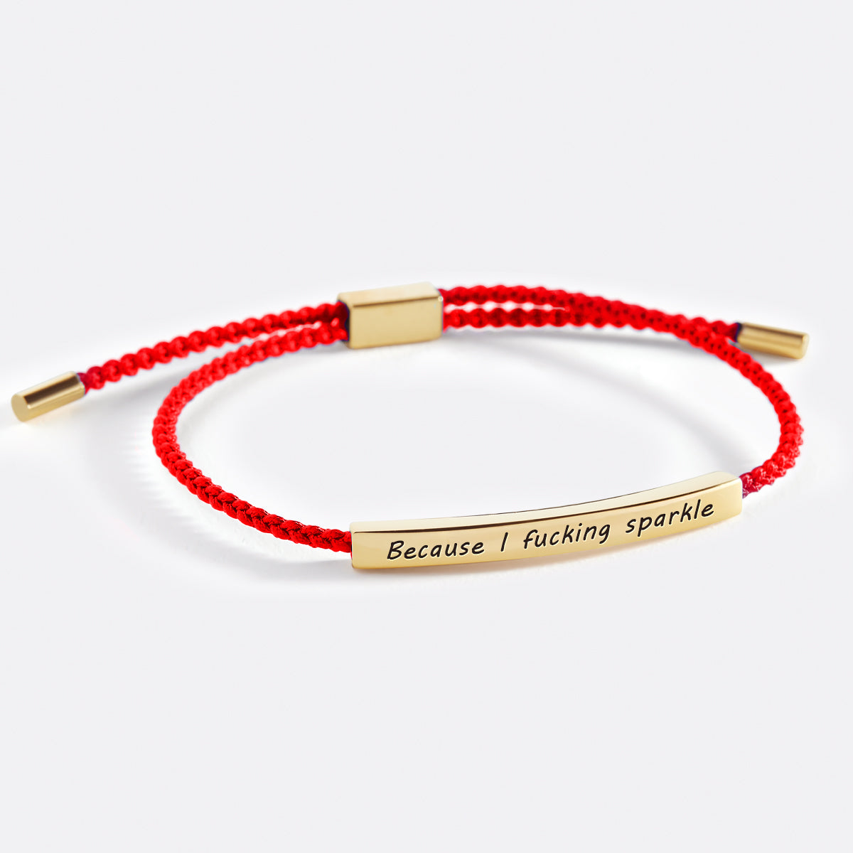 Because I F♥cking Sparkle Inspire Bracelet