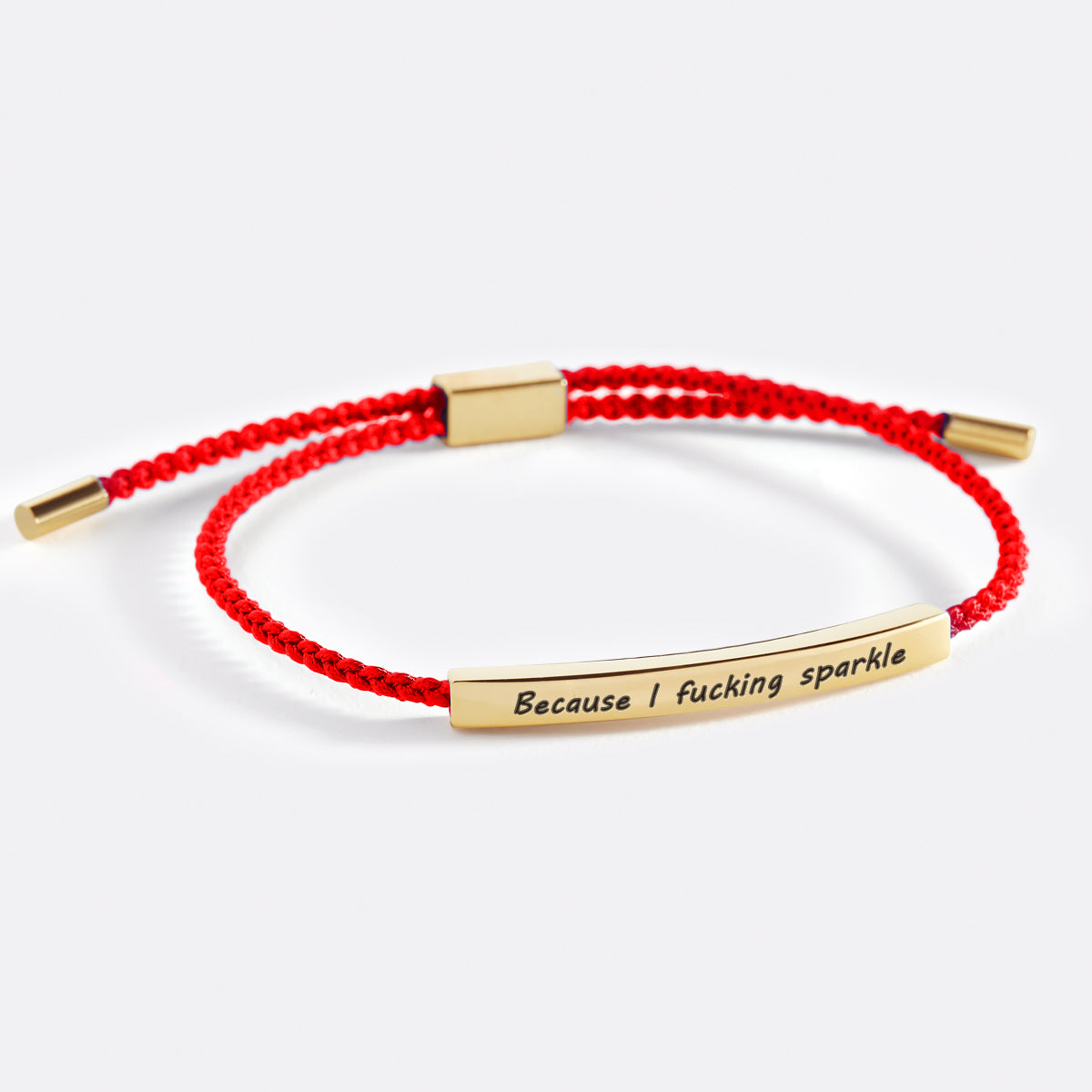 Because I F♥cking Sparkle Inspire Bracelet