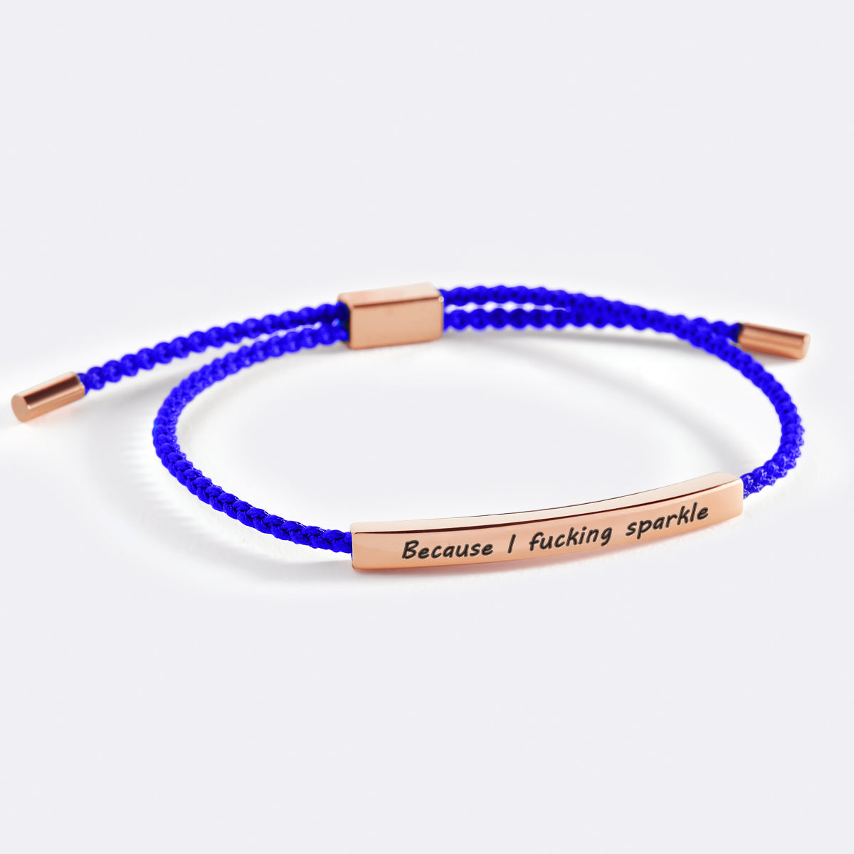 Because I F♥cking Sparkle Inspire Bracelet