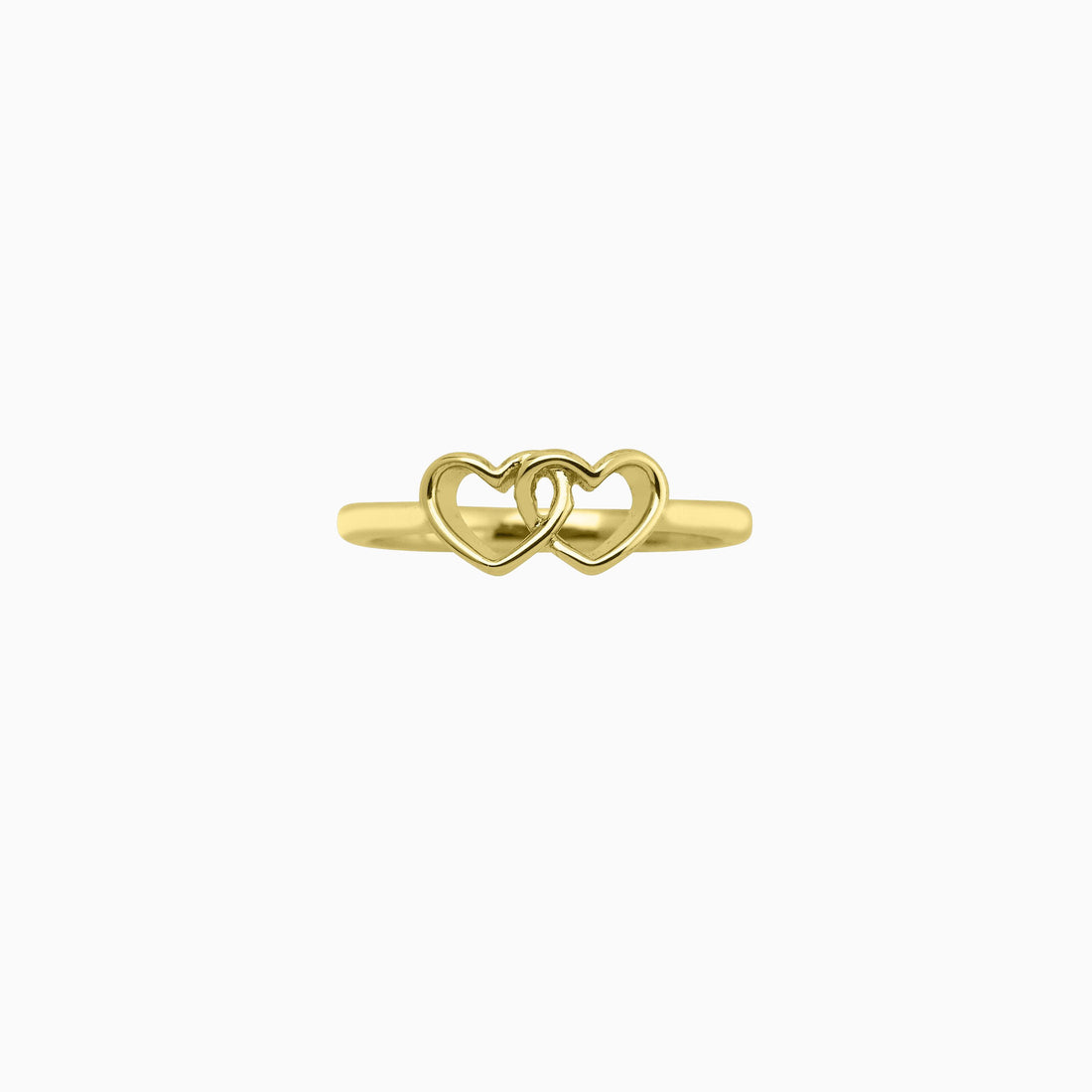 Two Hearts Together Ring