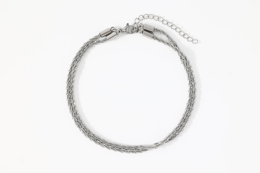 Dainty Layered Anklet