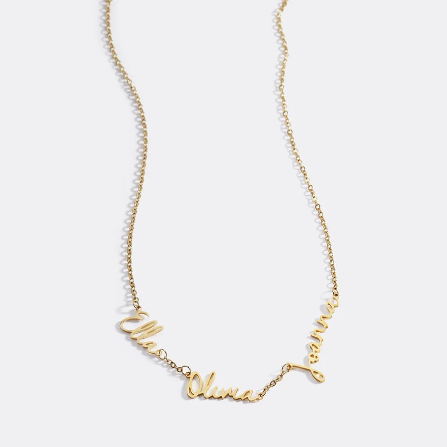 Fairy Multiple Name Necklace | Add Up to 4 Names