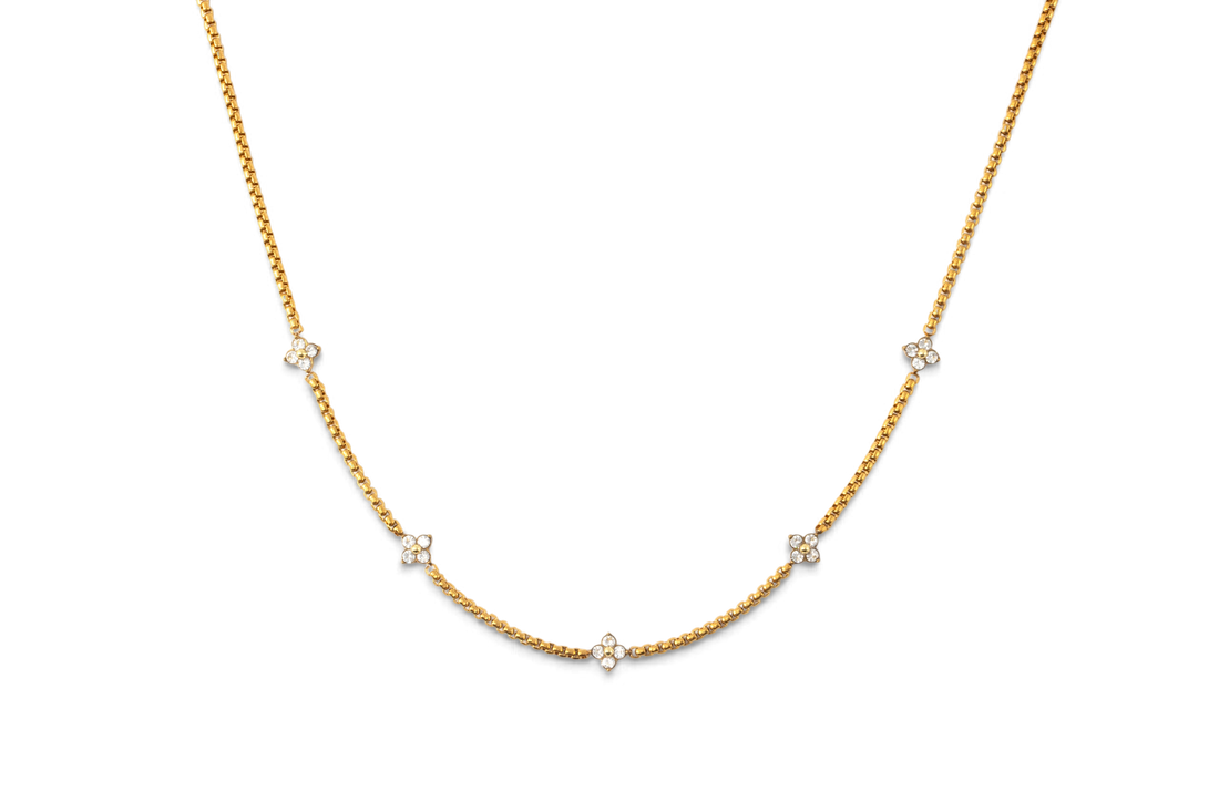 Radiant Clover Necklace