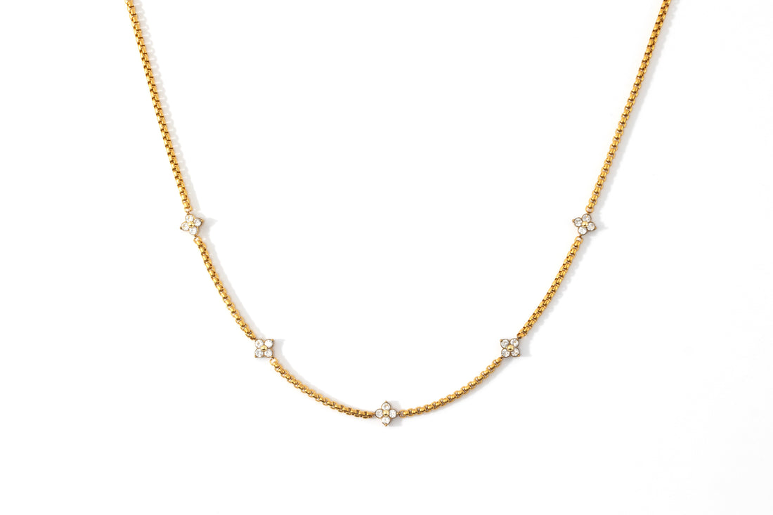 Radiant Clover Necklace