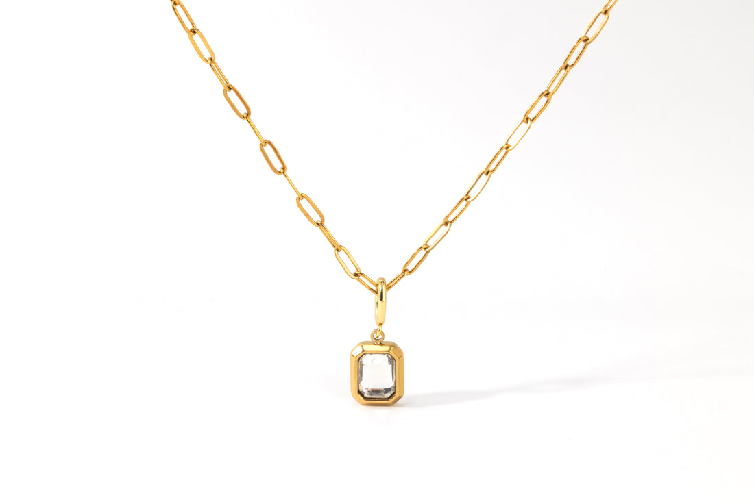 Sophia Baguette Necklace