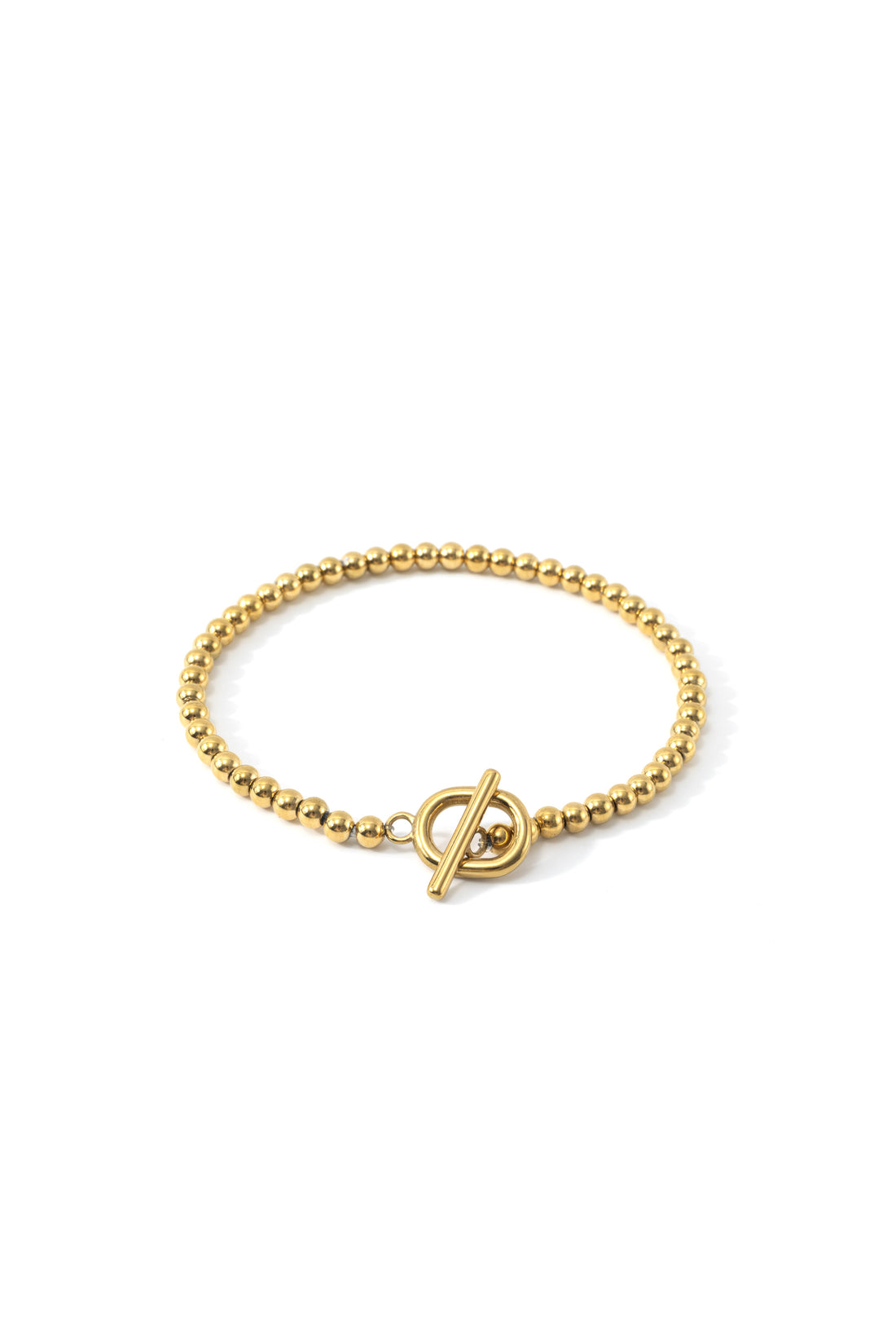 Toggle Clasp Beaded Bracelet