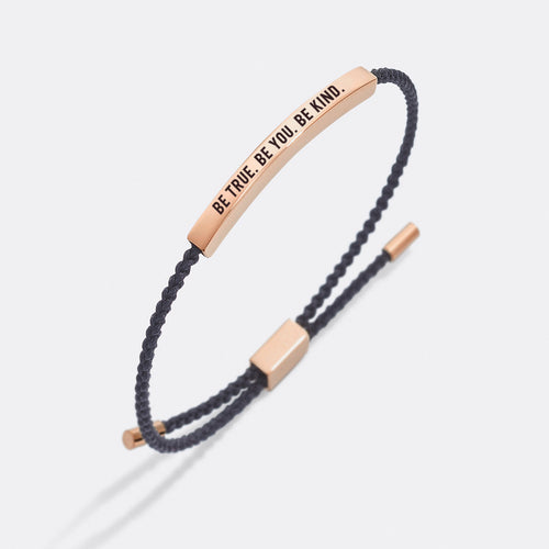 Be True. Be You. Be Kind Inspire Bracelet