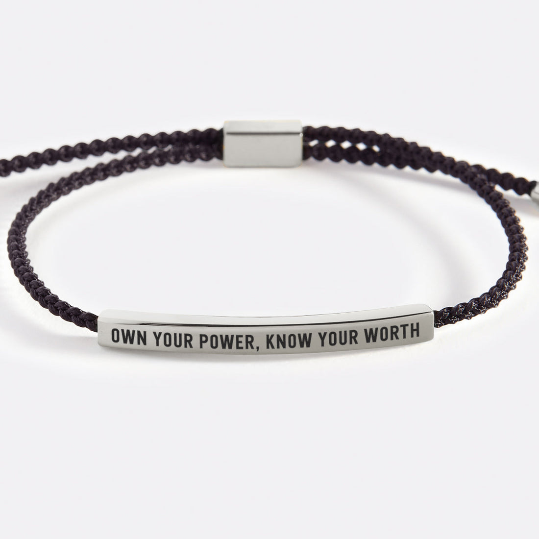 Own Your Power, Know Your Worth Inspire Bracelet