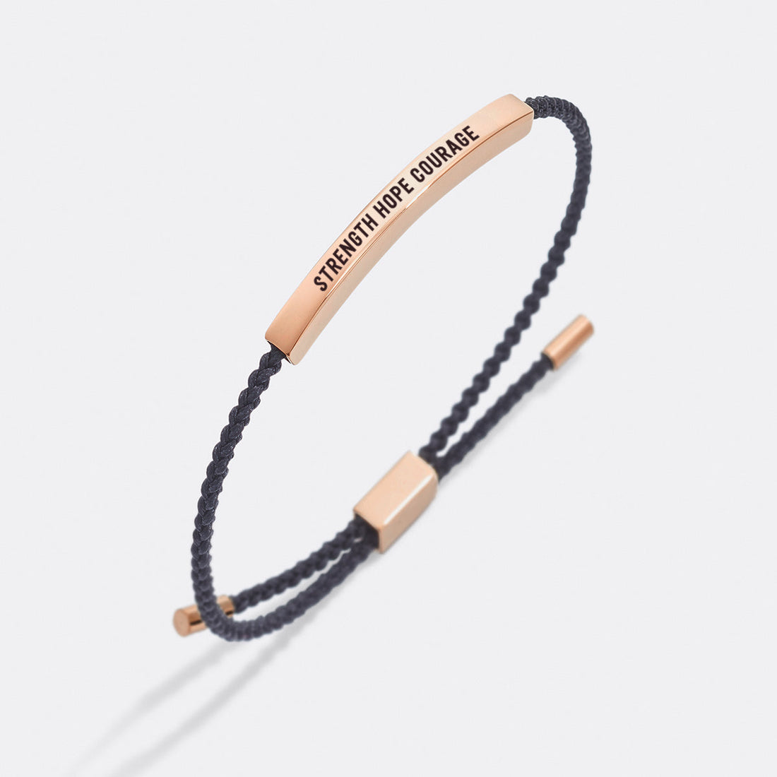 Strength Hope Courage Inspire Bracelet